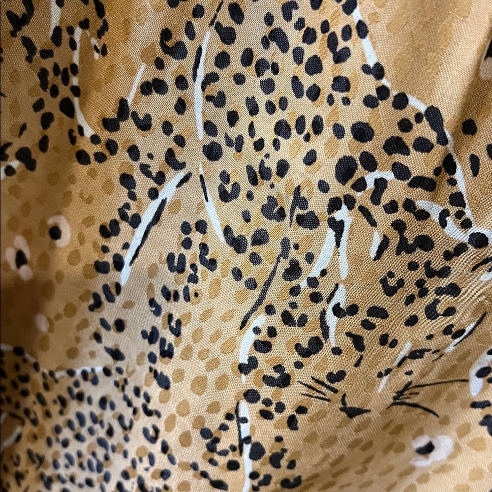 Democracy Animal Print Blouse - Brown 1x A playful piece - Picture 6 of 7
